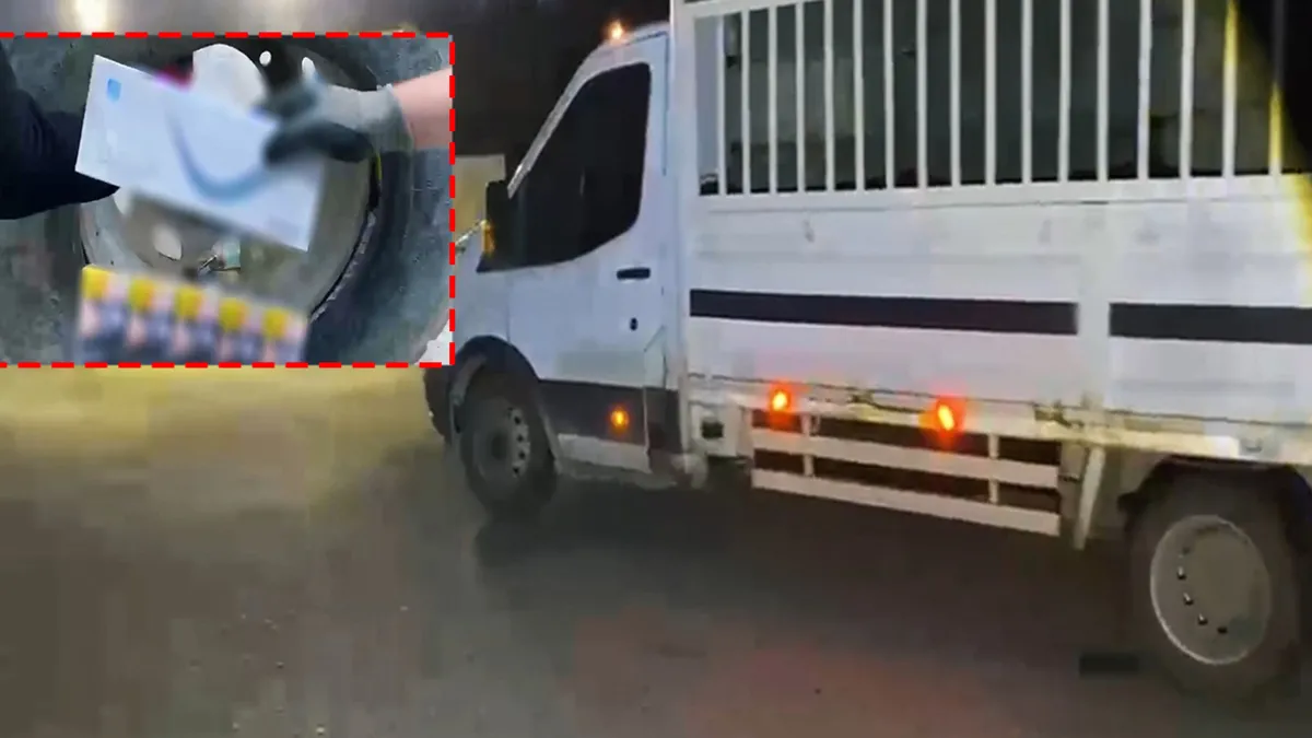 Şanlıurfa'da kaçakçılık operasyonu! Sigaraları lastiklerin arasına gizlemişler: O sürücü tutuklandı