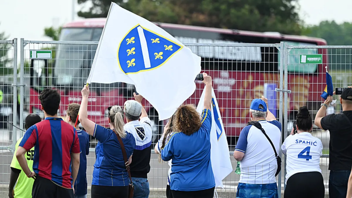 Bosna Hersek taraftarları Dünya Kupası için Toronto'da!