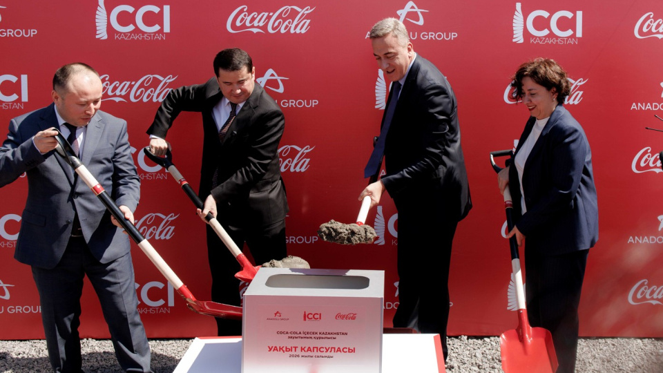Coca-Cola İçecek, Kazakistan'daki dördüncü fabrikasının temelini attı