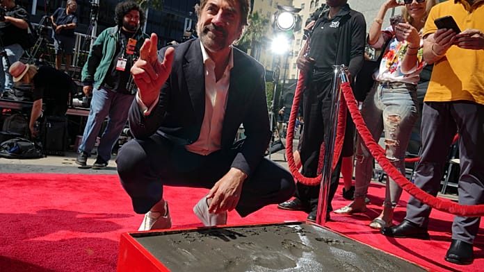 Javier Bardem, simge Hollywood töreninde efsaneler arasına katıldı