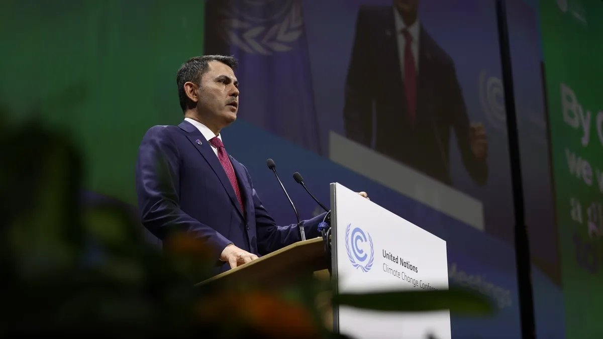 Bakan Kurum Bonn’da COP31 öncesi 10 başlık ve 6 hedefi duyurdu