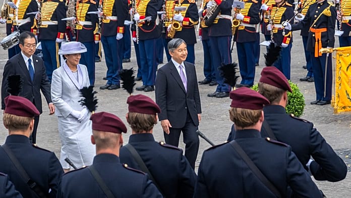 Hollanda, İmparator Naruhito'yu 400 yıllık ilişkileri güçlendirmek için ağırladı
