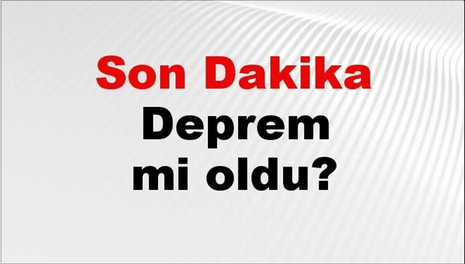 Son dakika Muğla'da deprem mi oldu? Az önce deprem Muğla'da nerede oldu? Muğla deprem Kandilli ve AFAD son depremler listesi 30 Mayıs 2026