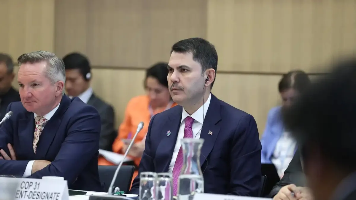 Bakan Murat Kurum COP31 vizyonunu dünyaya açtı! Almanya'da diplomatik temas