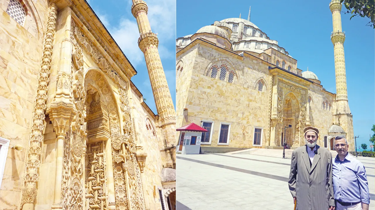 Bulancak'ta bir sanat eseri: Sarayburnu Camii...