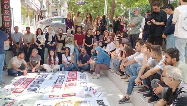 Ankara’da öğretmen grevi