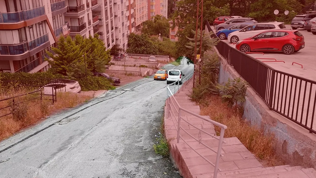 Türkiye'nin en meşhur yokuşu! Çıkamadığı için ağladı