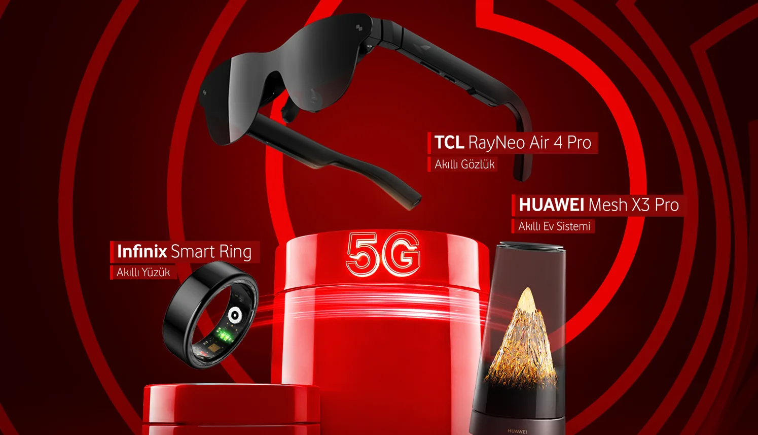 Vodafone FLEX, 5G odaklı teknoloji ürünleri kategorisini genişletti