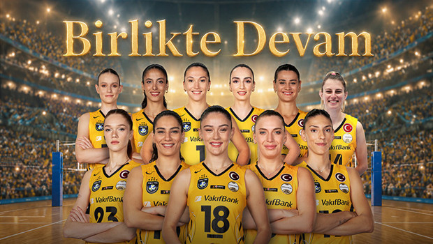 VakıfBank 11 oyuncusuyla yola devam ediyor!