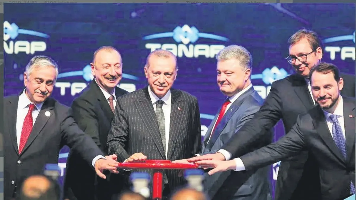 TANAP 8 yaşında! Türkiye ve Avrupa'ya 99 nilyar metreküp doğalgaz!