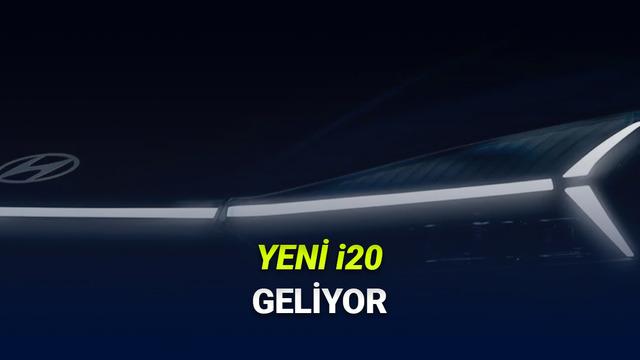 Yeni Hyundai i20'den Teaser Paylaşıldı