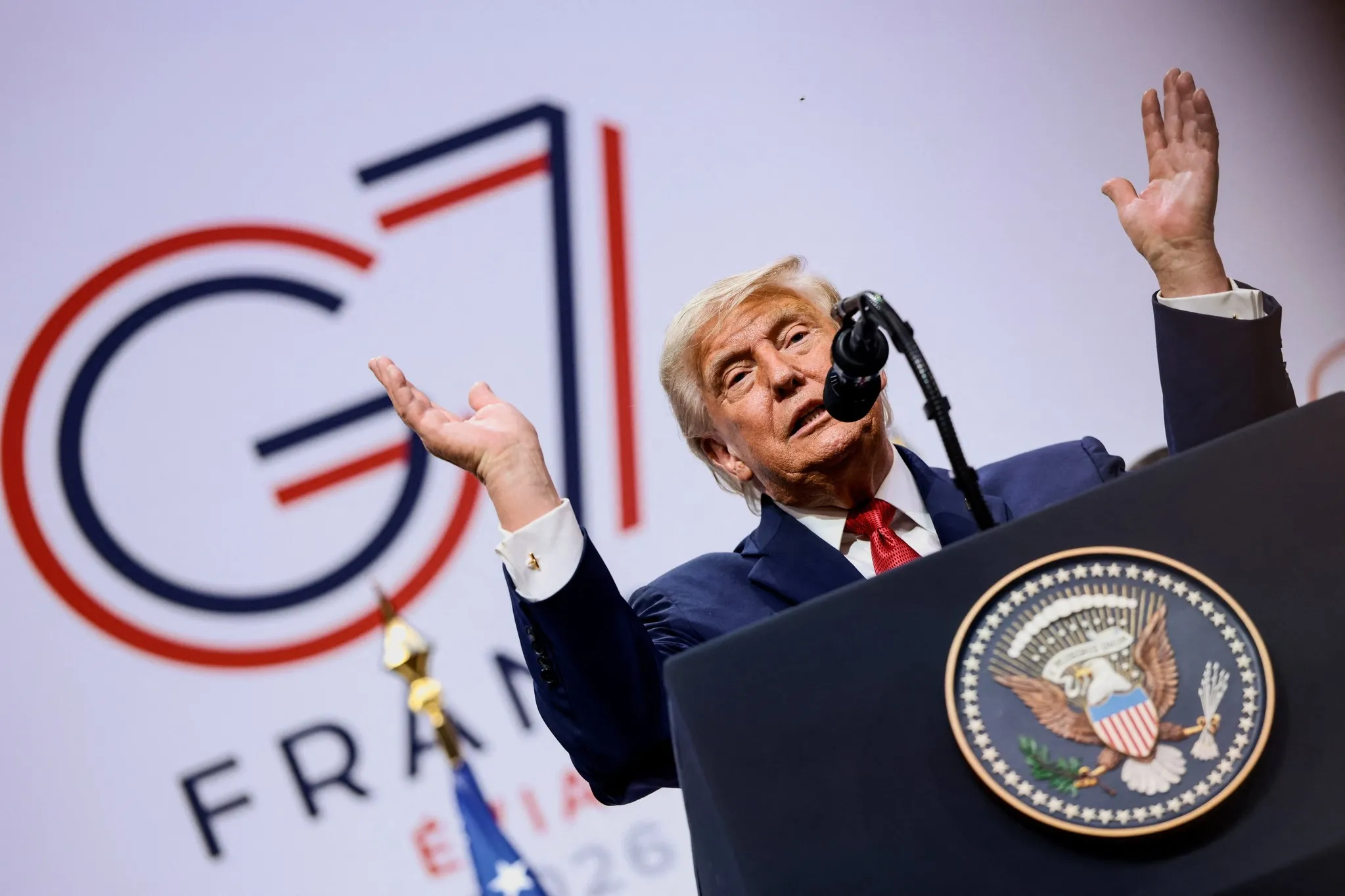 G7'ye Trump damgası: "Ben patronum" çıkışı gündem oldu