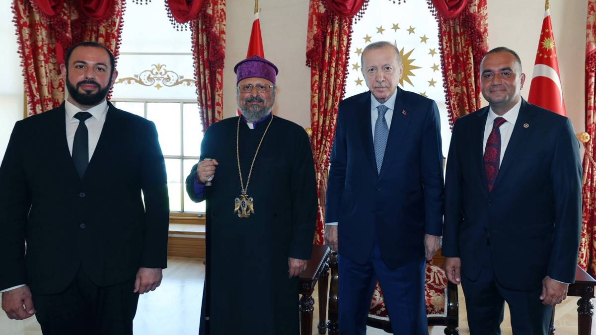 Patrik Maşalyan Cumhurbaşkanı Erdoğan ile görüştü