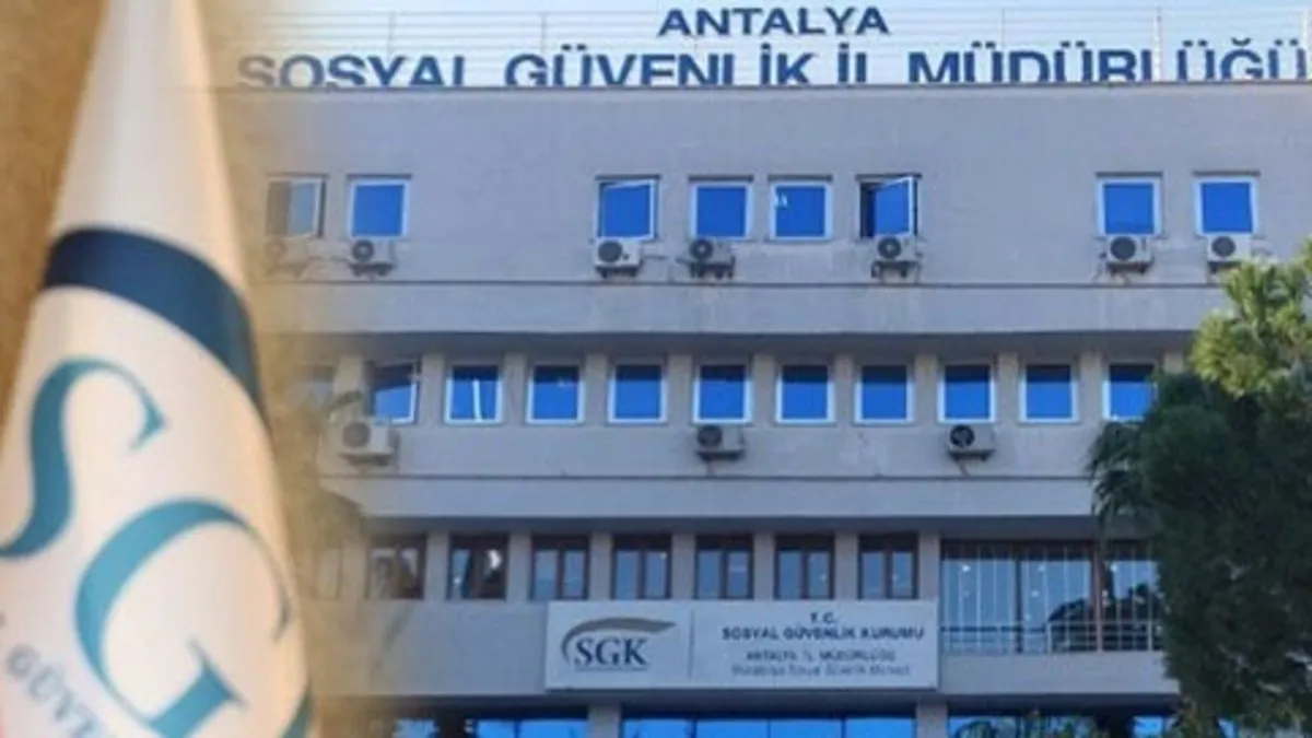 Antalya'da rüşvet soruşturmasında yeni gelişme: SGK İl Müdürü Mehmet Tanrıöver tutuklandı...5 milyondan fazla rüşvet iddiası