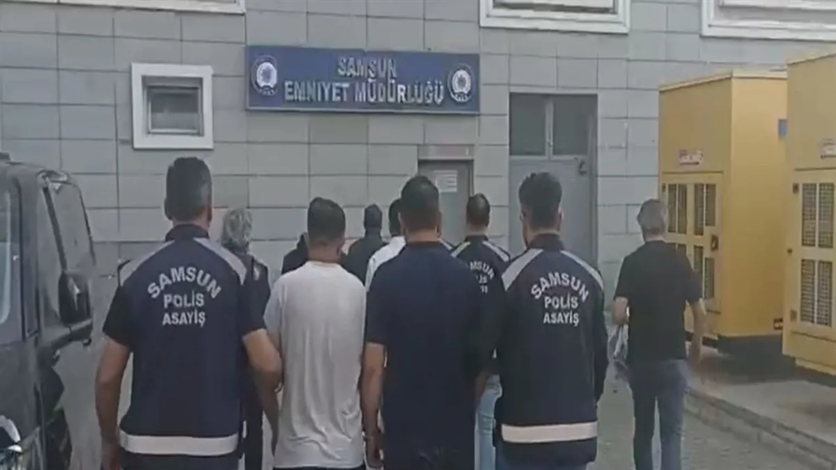 Samsun'da kendilerini belediye başkanı olarak tanıtan çeteye operasyon: 6 şüpheli gözaltında