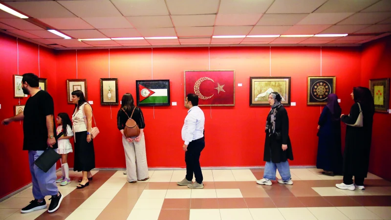 İzmir'den Filistin’e sanatla destek
