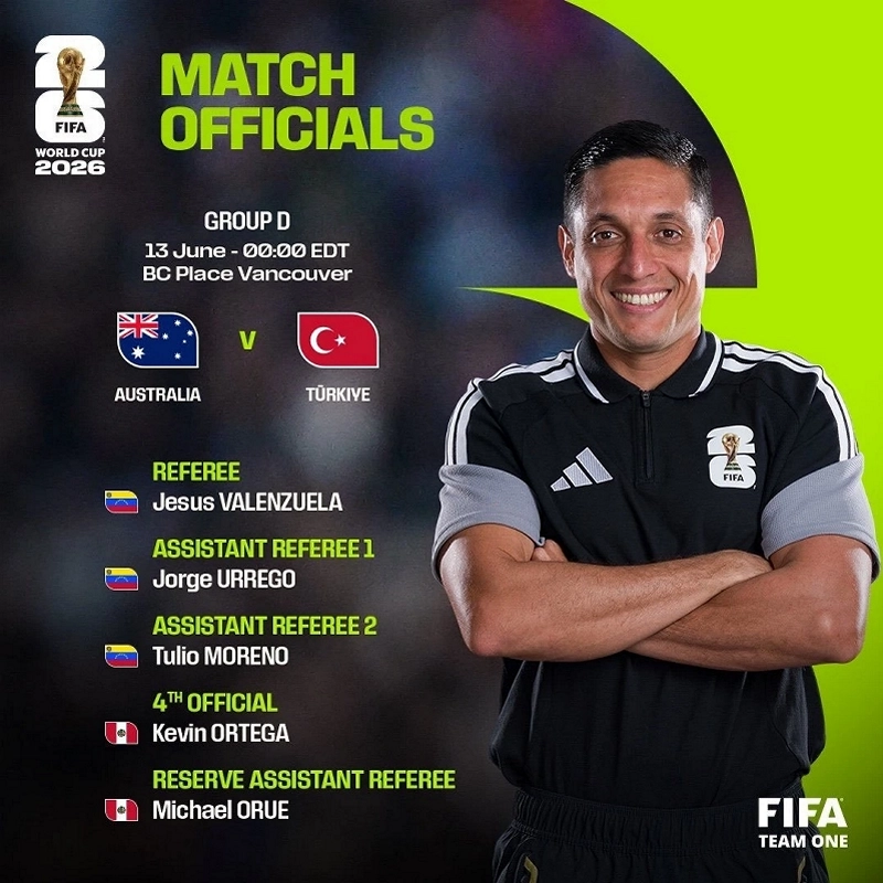 FIFA'dan Avustralya - Türkiye maçına ilginç atama