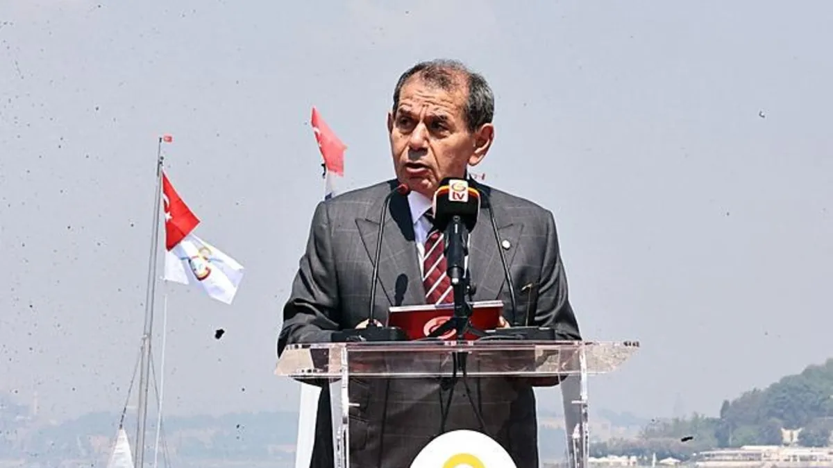 Dursun Özbek'ten “yapı” çıkışı: Salonda kahkahalar yükseldi