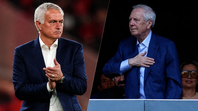 Mourinho'dan Aziz Yıldırım'a sürpriz telefon: Söylediği sözler dikkat çekti