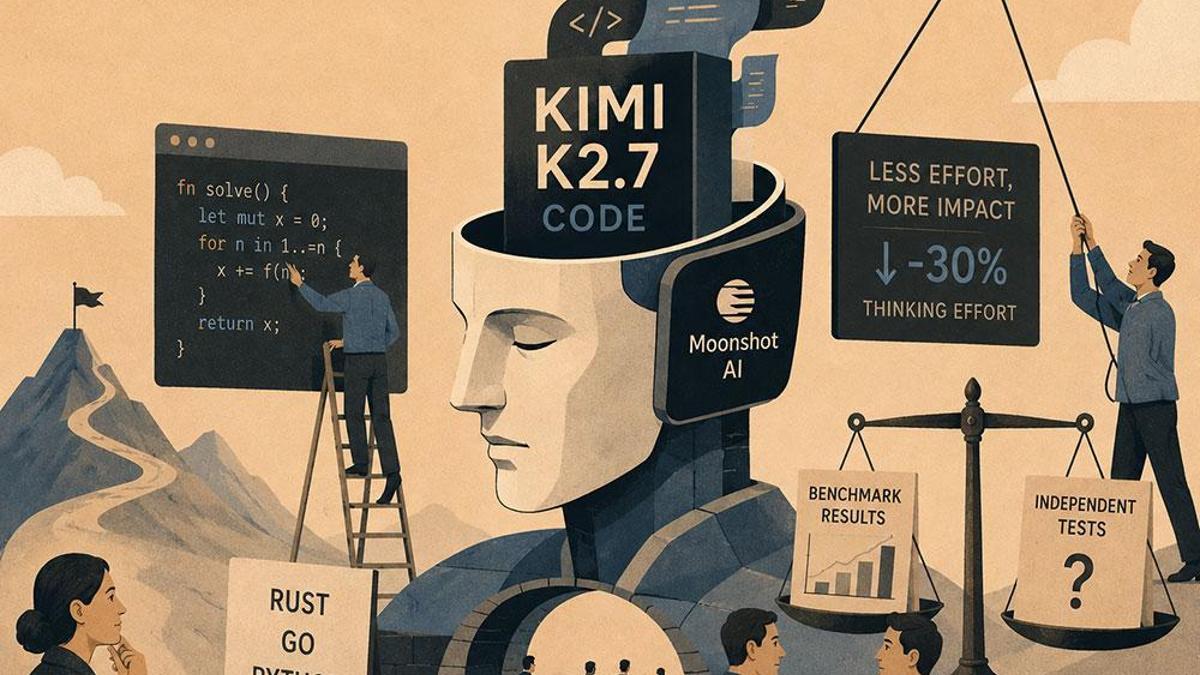 Kimi K2.7 Code kullanıma sunuldu