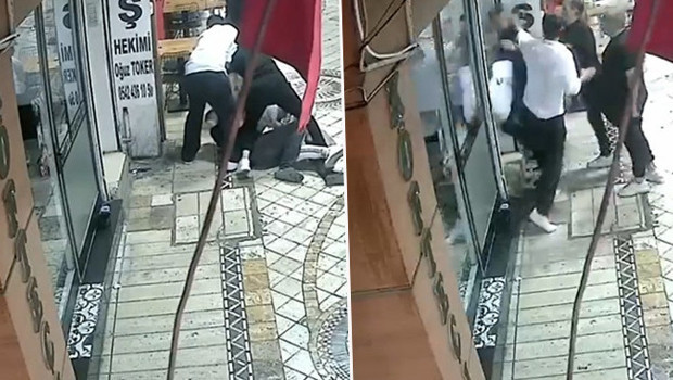 Yoldan geçen mühendisin önünü kestiler: 4 kişi darbetti