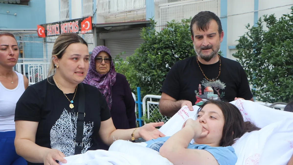 Adana'da mucize kurtuluş: 12. kattan düşen 14 yaşındaki Ecrin taburcu edildi