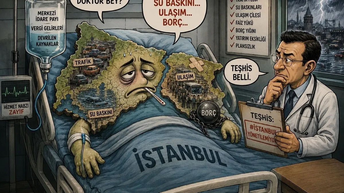 İstanbul’un karnesi sosyal medyada! AK Parti’den dikkat çeken kampanya: “İstanbul yönetilemiyor”