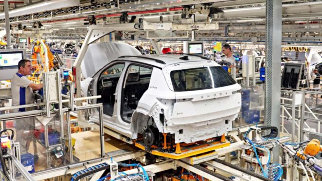 Türkiye’de de satılacak elektrikli Skoda Epiq için üretim başladı