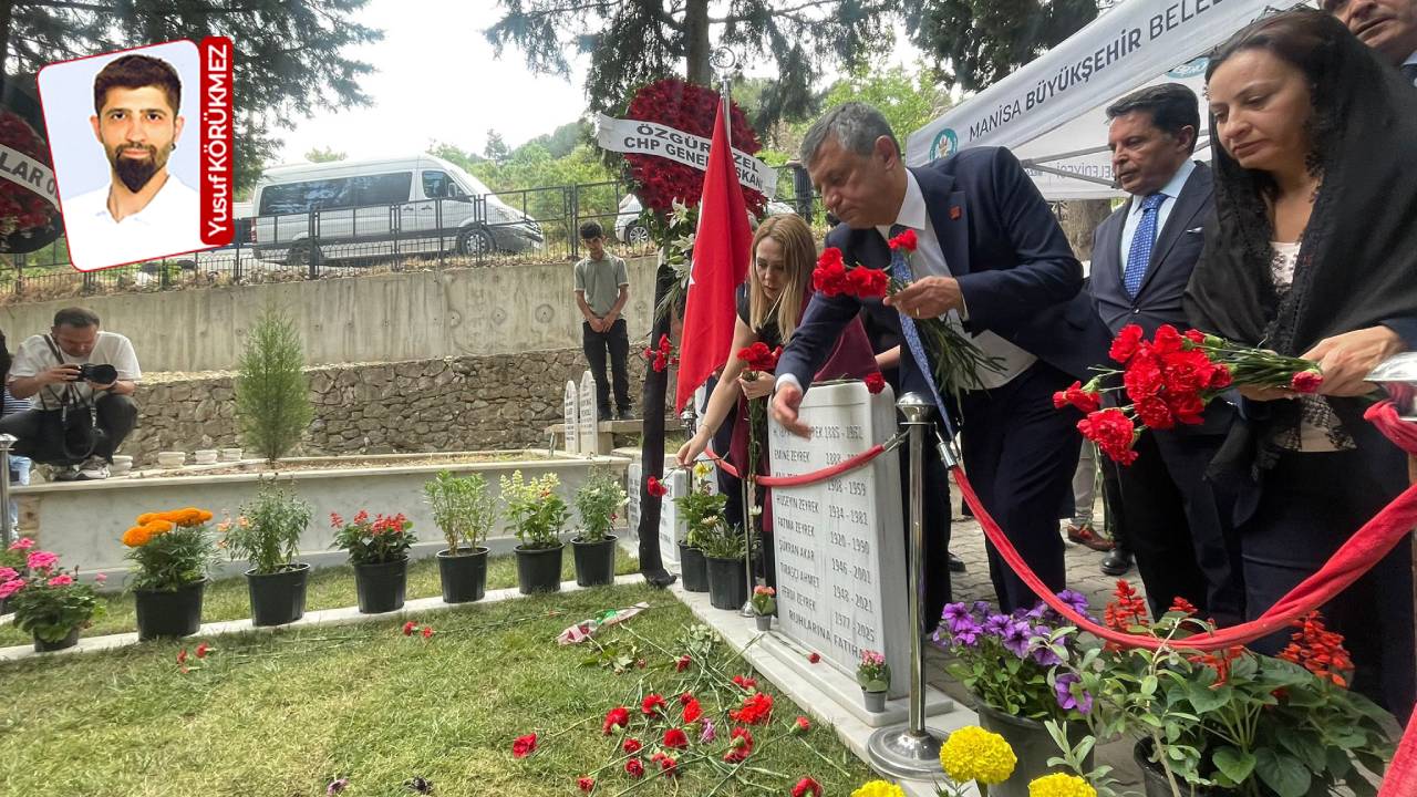Ferdi Zeyrek’in vefatının birinci yılı… Özgür Özel, Manisa'da: ‘Yokluğuna katlanmak kolay değil’