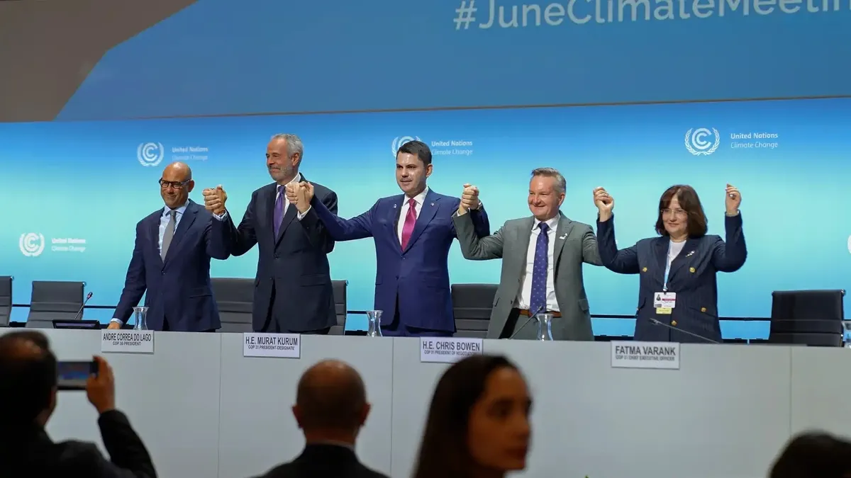 Bakan Kurum'dan dünyaya 'COP31' çağrısı: "Antalya'da geleceği birlikte şekillendirelim"