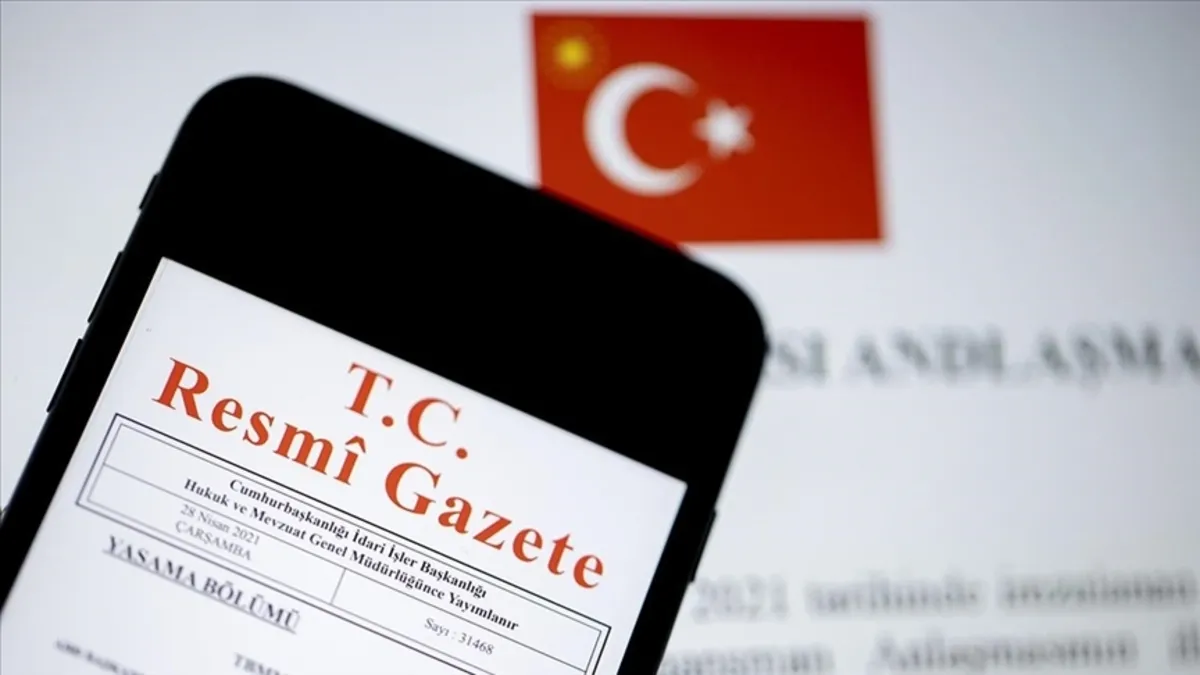HSK kararnamesi Resmi Gazete'de yayımlandı