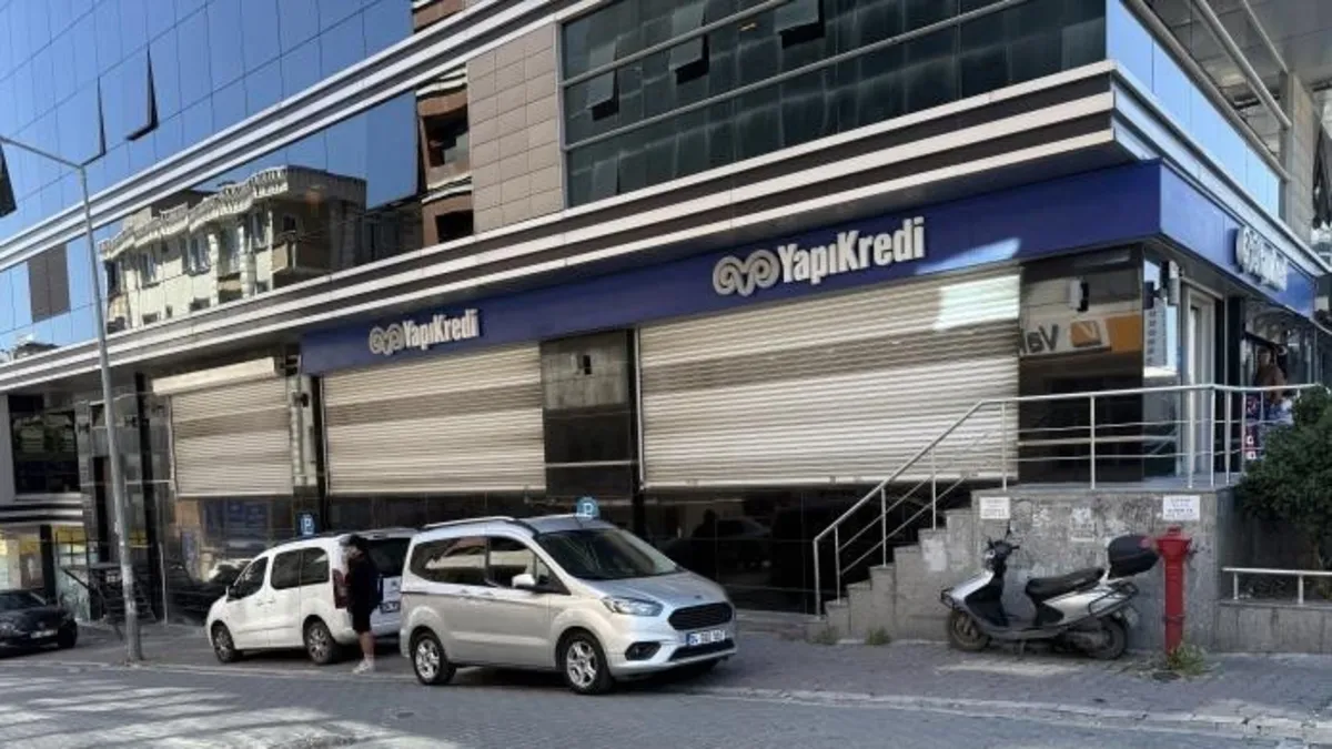 Koç Holding’e ait Yapı Kredi Bankası'na silahlı saldırı yapan şüpheli yakalandı