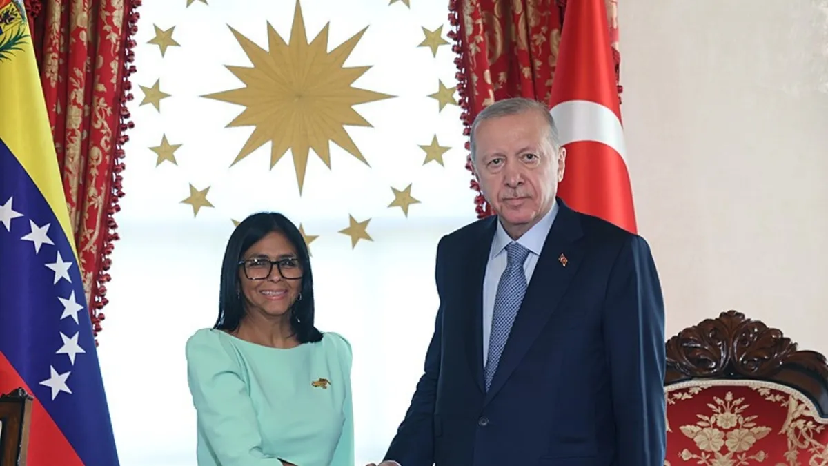 Ankara - Karakas hattında yeni dönem! Başkan Erdoğan Delcy Rodriguez'i kabul etti | Enerjiden madene stratejik ortaklık