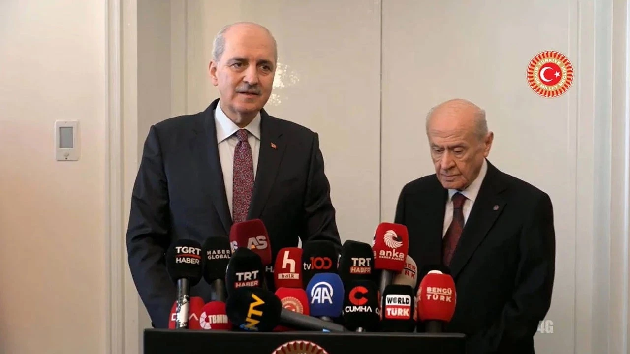 Numan Kurtulmuş, Bahçeli'yi ziyaret etti: “Türkiye için tarihi bir eşik aşıldı”