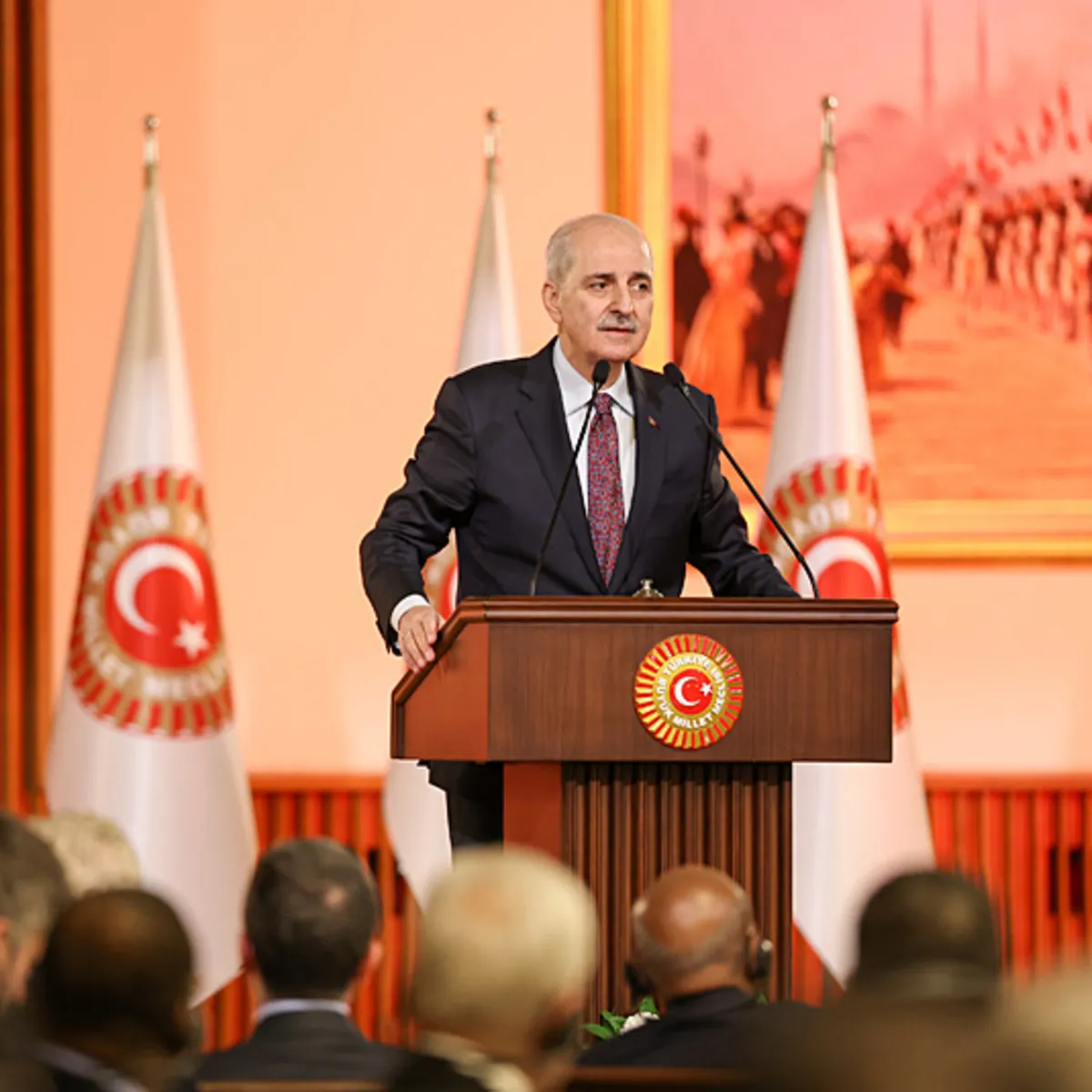 TBMM Başkanı Kurtulmuş'tan AK Parti'ye ziyaret: Terör meselesi gündemden kaldırılacak