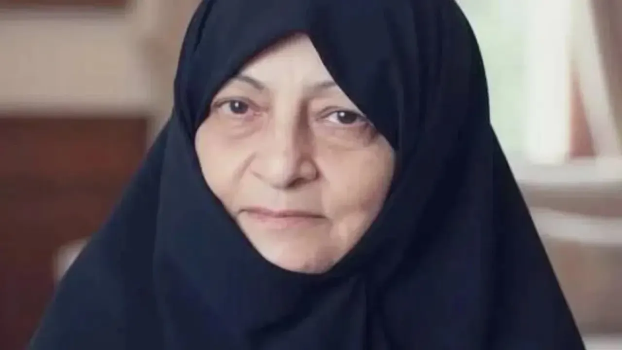 Hamaney'in eşi Mansure Hüceste Bakırzade de hayatını kaybetti